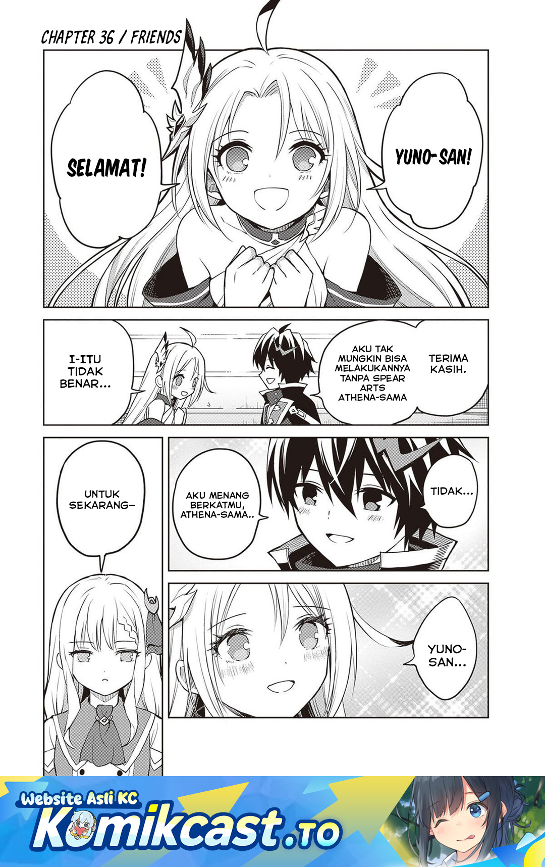 Shin no Jitsuryoku wa Girigiri made Kakushite Iyou to Omou Chapter 36 Bahasa Indonesia