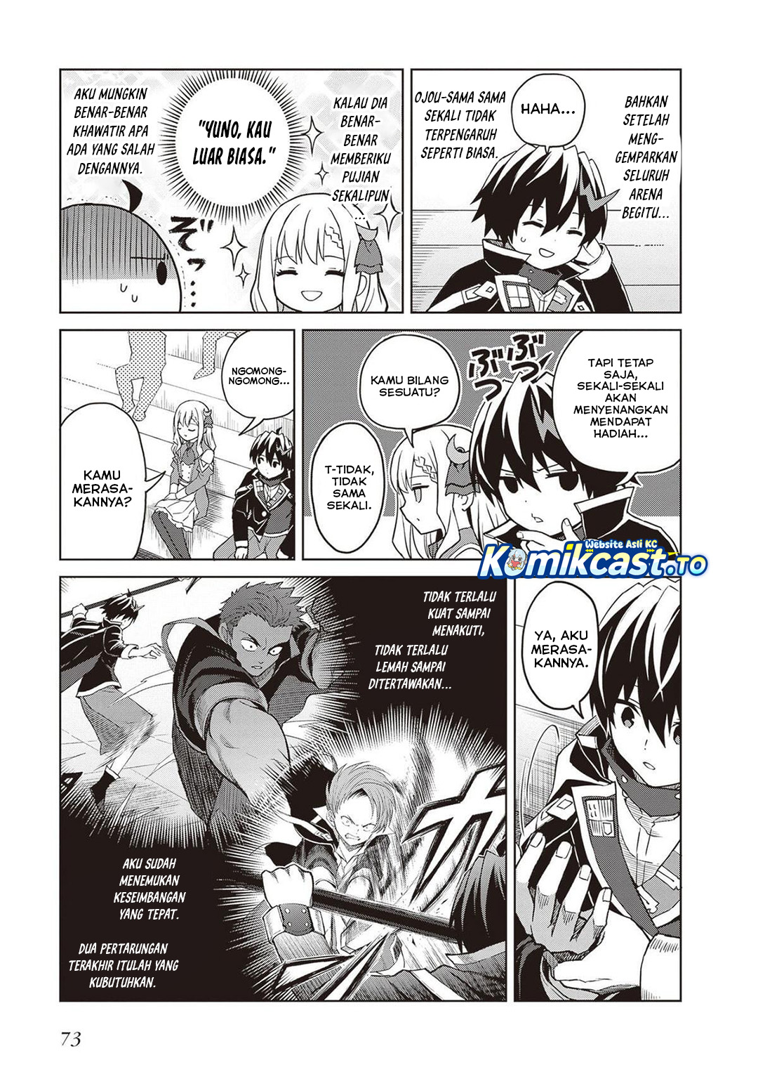 Shin no Jitsuryoku wa Girigiri made Kakushite Iyou to Omou Chapter 36 Bahasa Indonesia