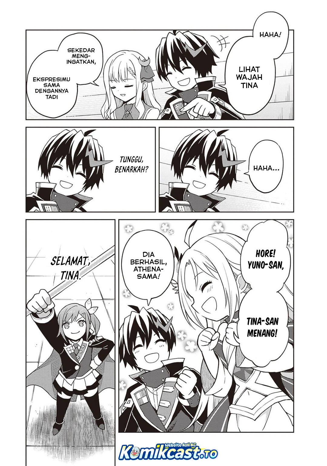 Shin no Jitsuryoku wa Girigiri made Kakushite Iyou to Omou Chapter 36 Bahasa Indonesia