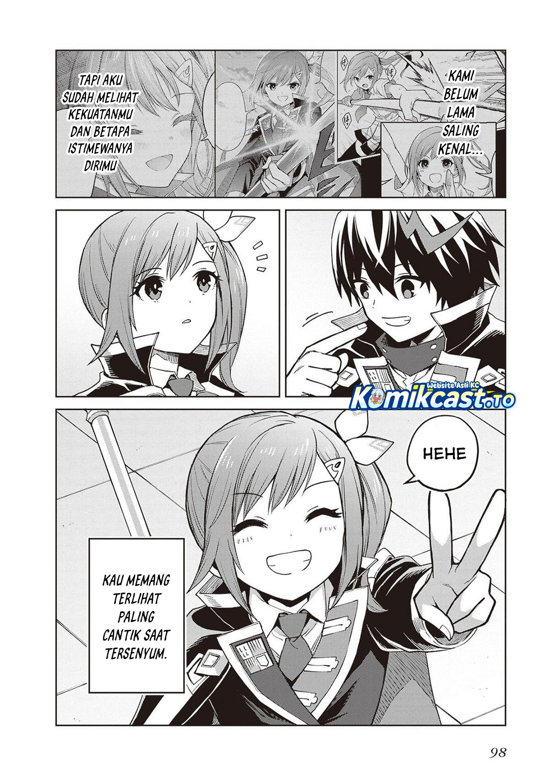 Shin no Jitsuryoku wa Girigiri made Kakushite Iyou to Omou Chapter 36 Bahasa Indonesia