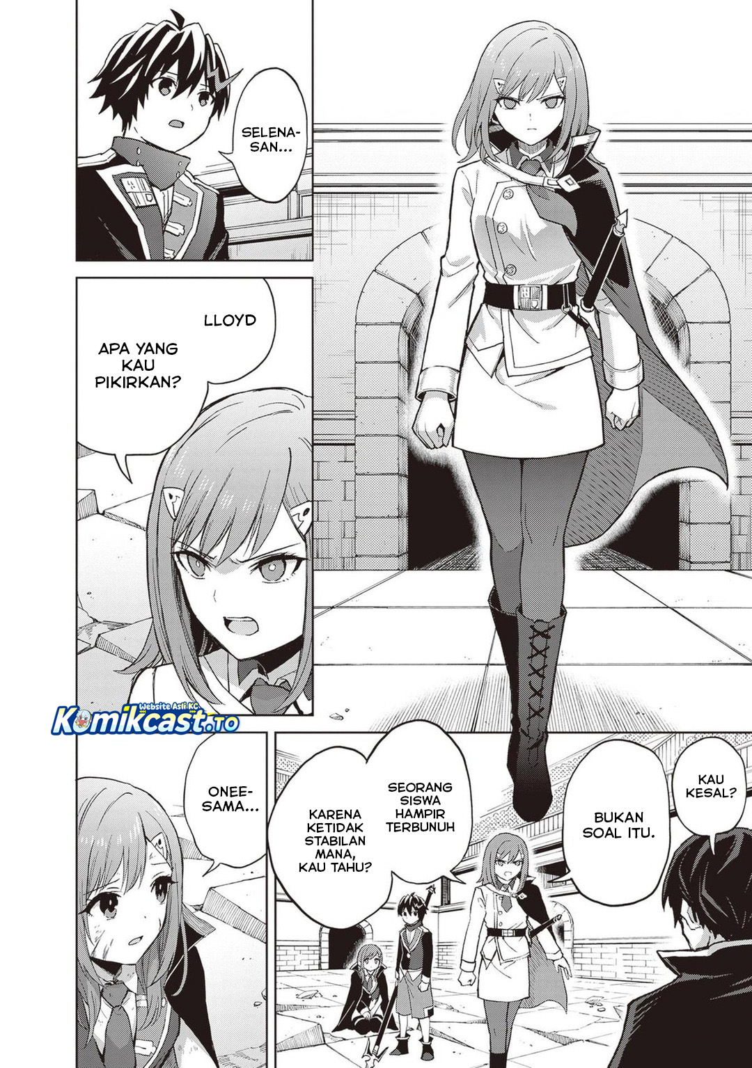 Shin no Jitsuryoku wa Girigiri made Kakushite Iyou to Omou Chapter 40 Bahasa Indonesia