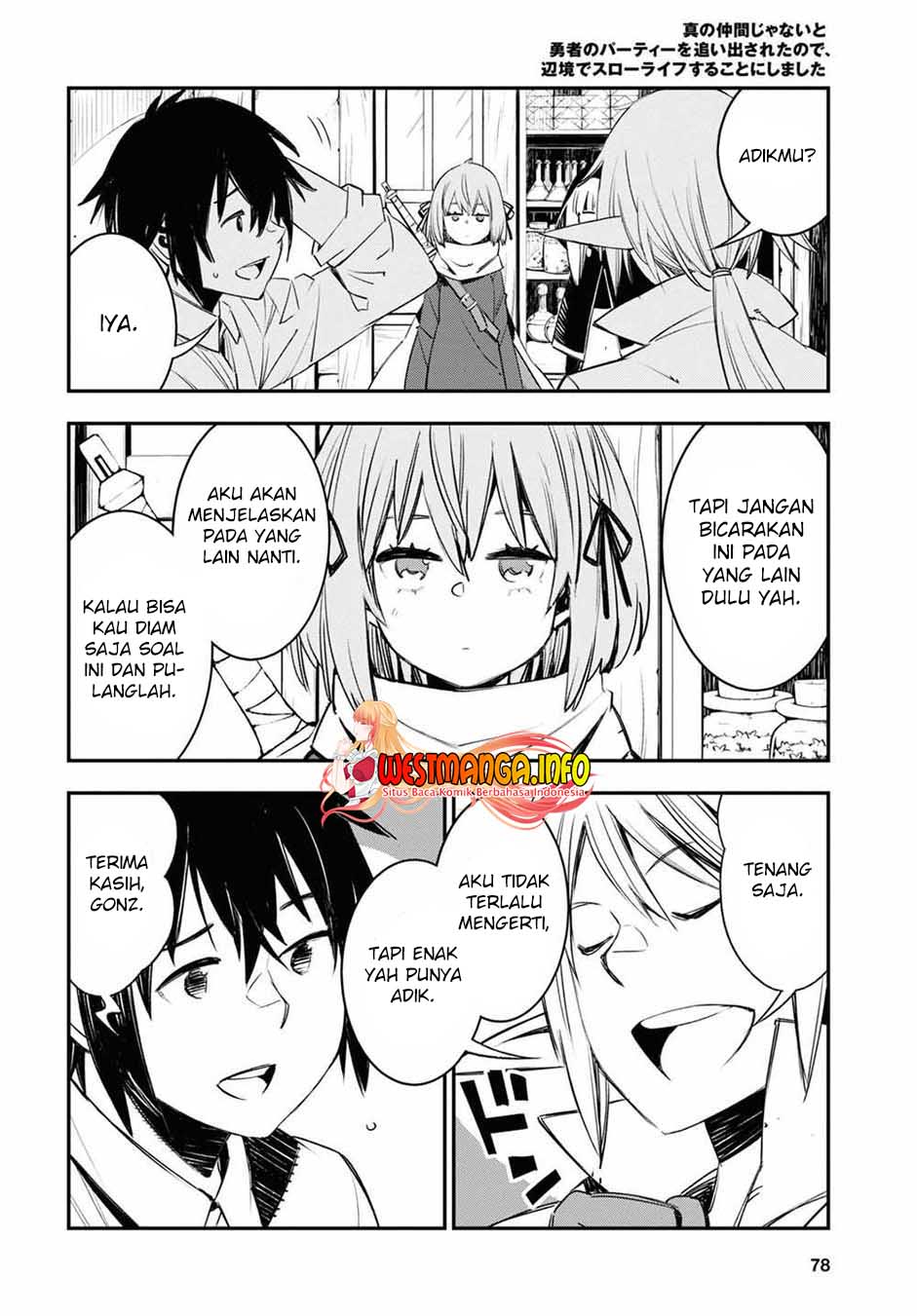 Shin no Nakama janai to Yuusha no Party wo Oidasareta 45 Bahasa Indonesia