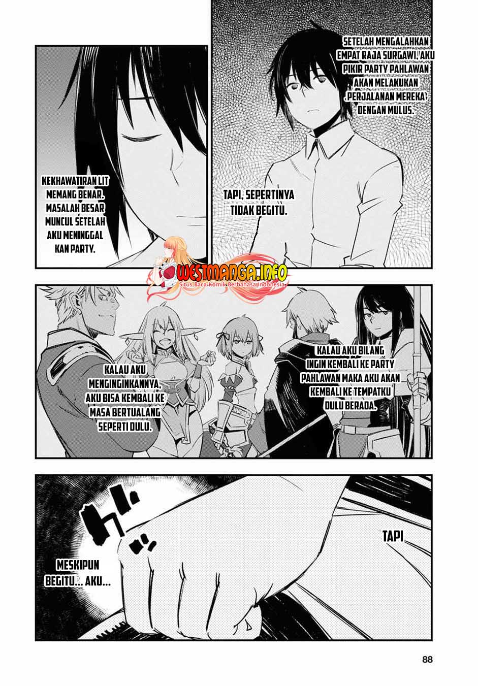 Shin no Nakama janai to Yuusha no Party wo Oidasareta 45 Bahasa Indonesia