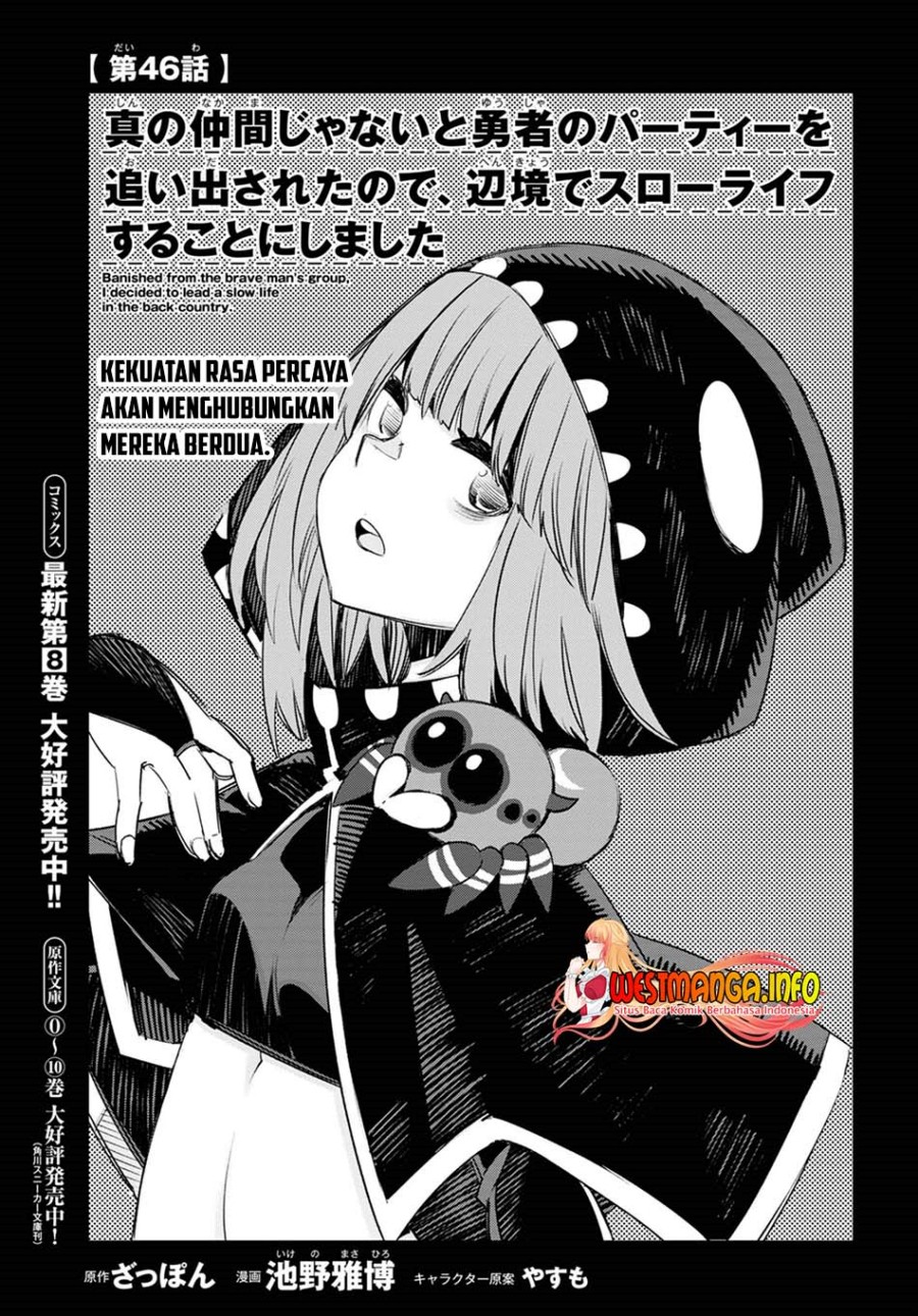Shin no Nakama janai to Yuusha no Party wo Oidasareta node Henkyou de Slow Life suru Koto ni shimashit chapter 46