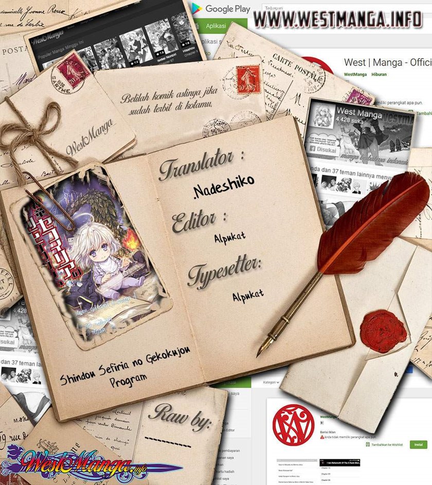 Shindou Sefiria no Gekokujou Program Chapter 18.2 Bahasa Indonesia