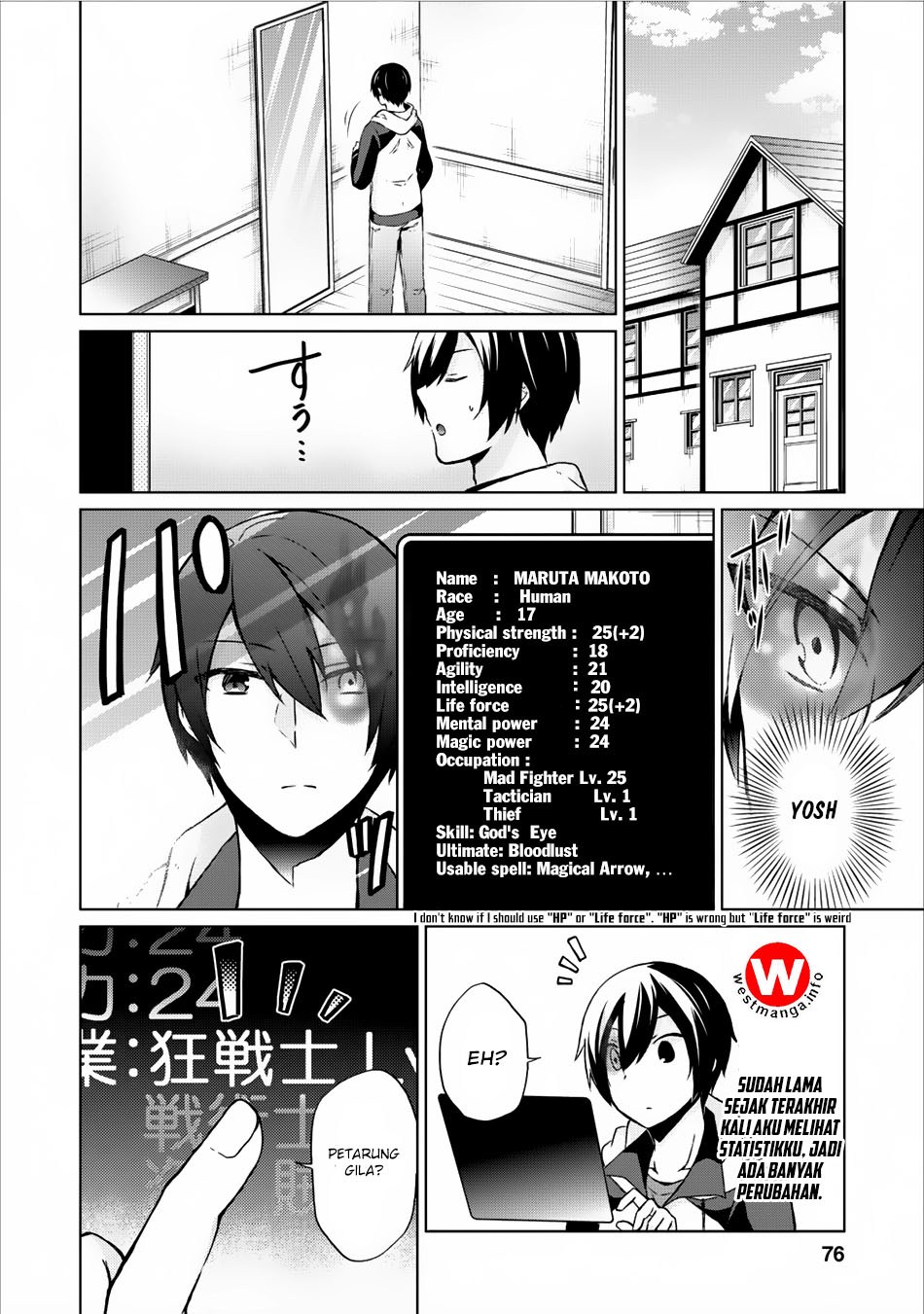 Shingan no Yuusha Chapter 08 Bahasa Indonesia