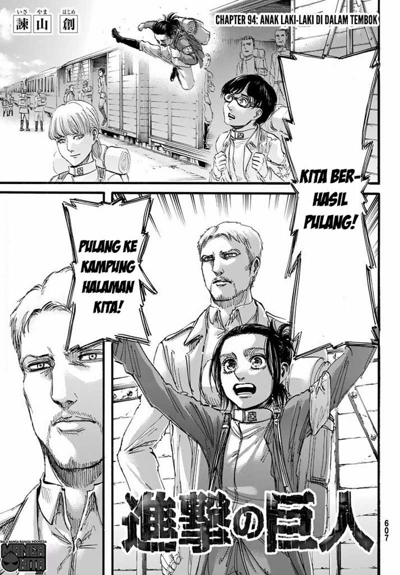 Shingeki no Kyojin chapter 94
