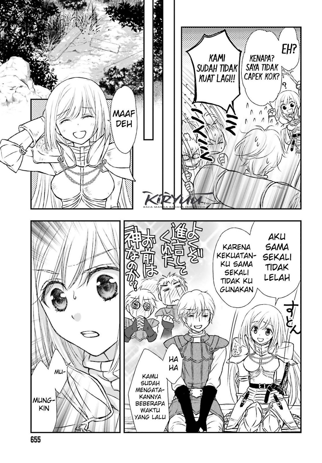 Shinigami ni Sodaterareta Shoujo wa Shikkoku no Tsurugi wo Mune ni Idaku chapter 4