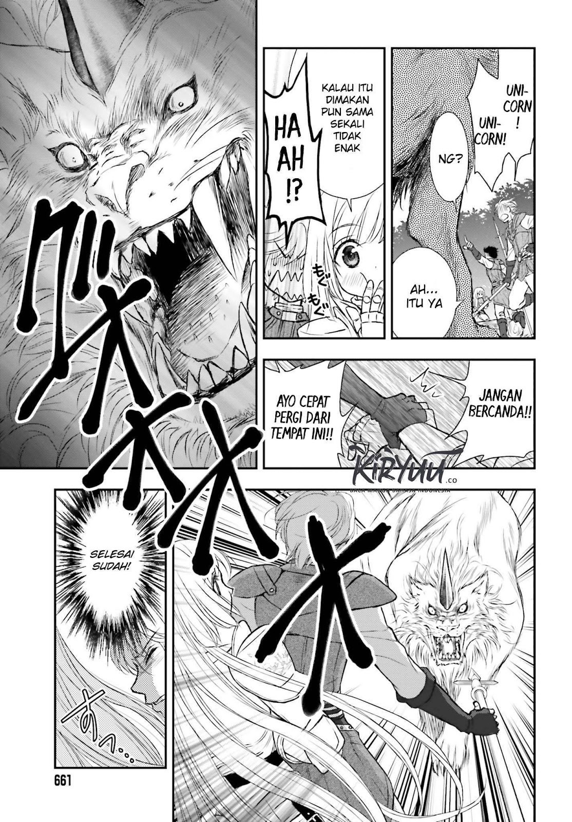 Shinigami ni Sodaterareta Shoujo wa Shikkoku no Tsurugi wo Mune ni Idaku chapter 4
