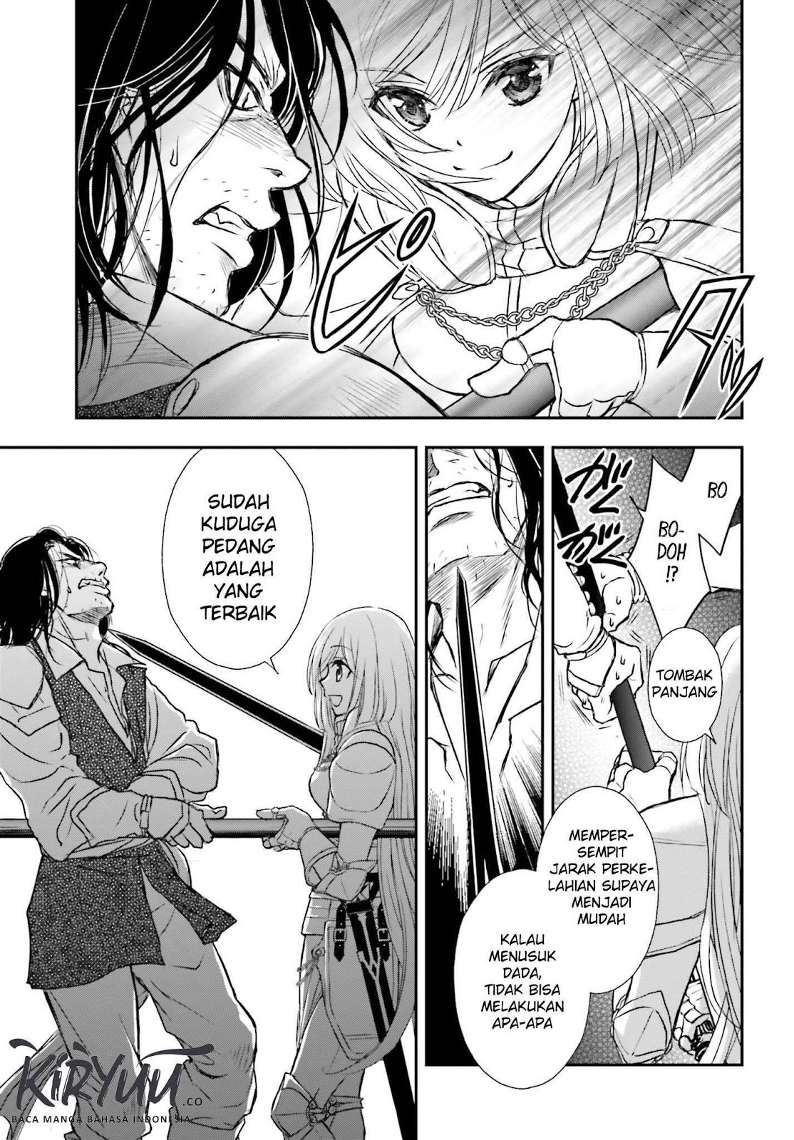 Shinigami ni Sodaterareta Shoujo wa Shikkoku no Tsurugi wo Mune ni Idaku chapter 4