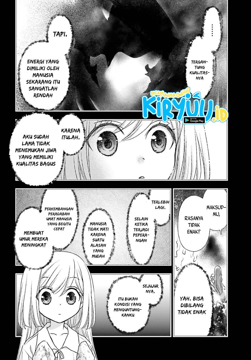 Shinigami ni Sodaterareta Shoujo wa Shikkoku no Tsurugi wo Mune ni Idaku Chapter 20 Bahasa Indonesia