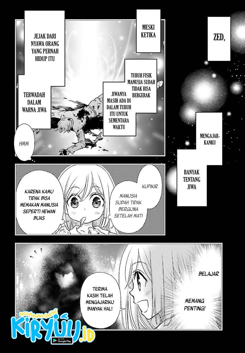 Shinigami ni Sodaterareta Shoujo wa Shikkoku no Tsurugi wo Mune ni Idaku Chapter 20 Bahasa Indonesia