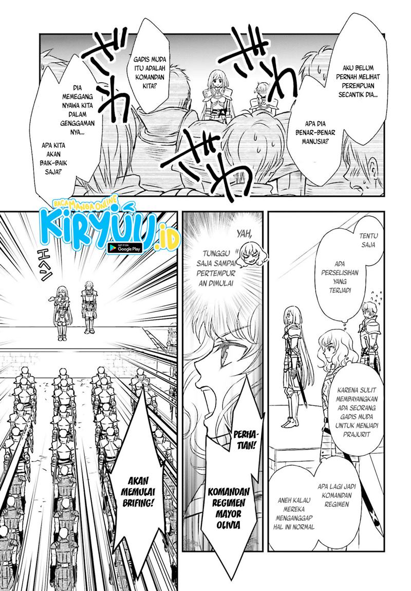 Shinigami ni Sodaterareta Shoujo wa Shikkoku no Tsurugi wo Mune ni Idaku Chapter 20 Bahasa Indonesia