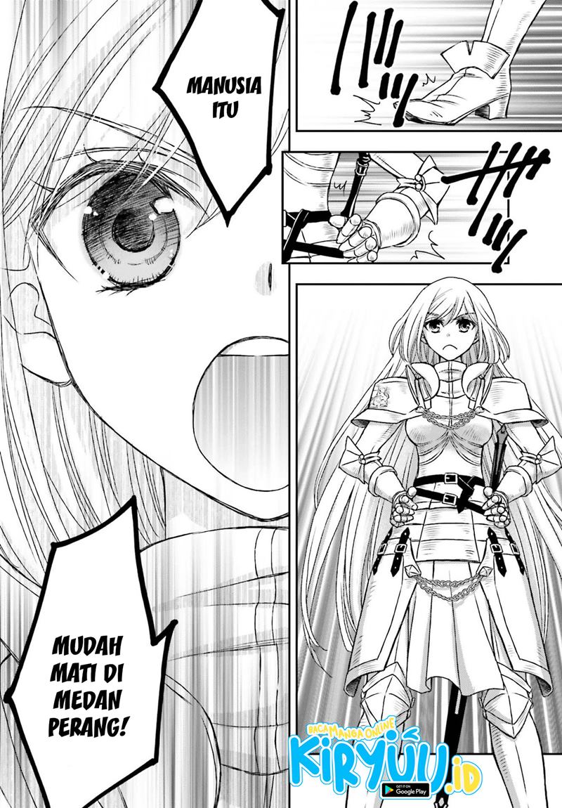 Shinigami ni Sodaterareta Shoujo wa Shikkoku no Tsurugi wo Mune ni Idaku Chapter 20 Bahasa Indonesia