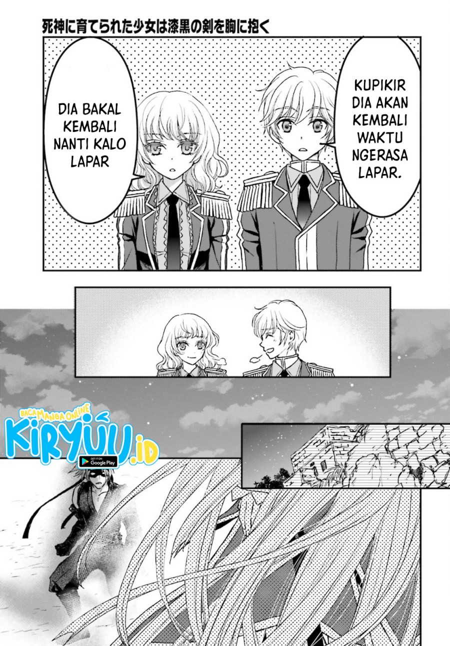 Shinigami ni Sodaterareta Shoujo wa Shikkoku no Tsurugi wo Mune ni Idaku chapter 24