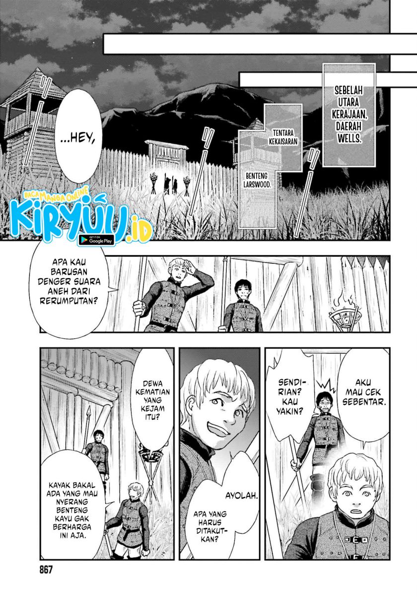 Shinigami ni Sodaterareta Shoujo wa Shikkoku no Tsurugi wo Mune ni Idaku chapter 33