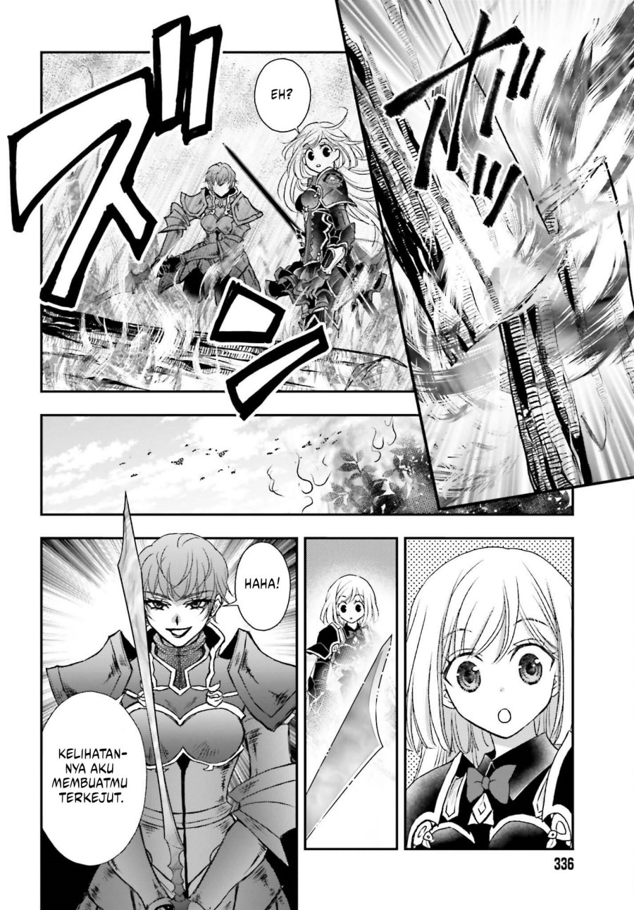 Shinigami ni Sodaterareta Shoujo wa Shikkoku no Tsurugi wo Mune ni Idaku Chapter 38 Bahasa Indonesia