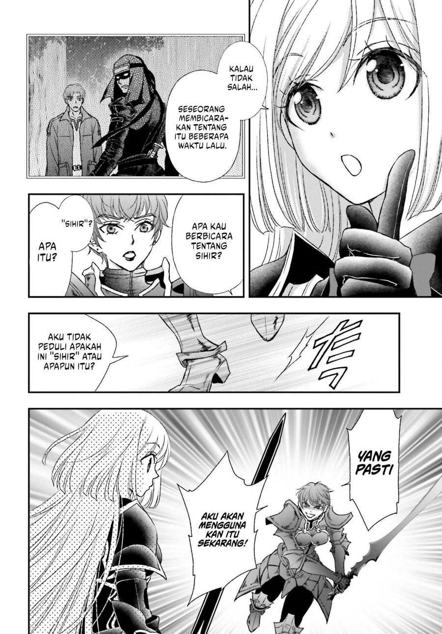 Shinigami ni Sodaterareta Shoujo wa Shikkoku no Tsurugi wo Mune ni Idaku Chapter 38 Bahasa Indonesia