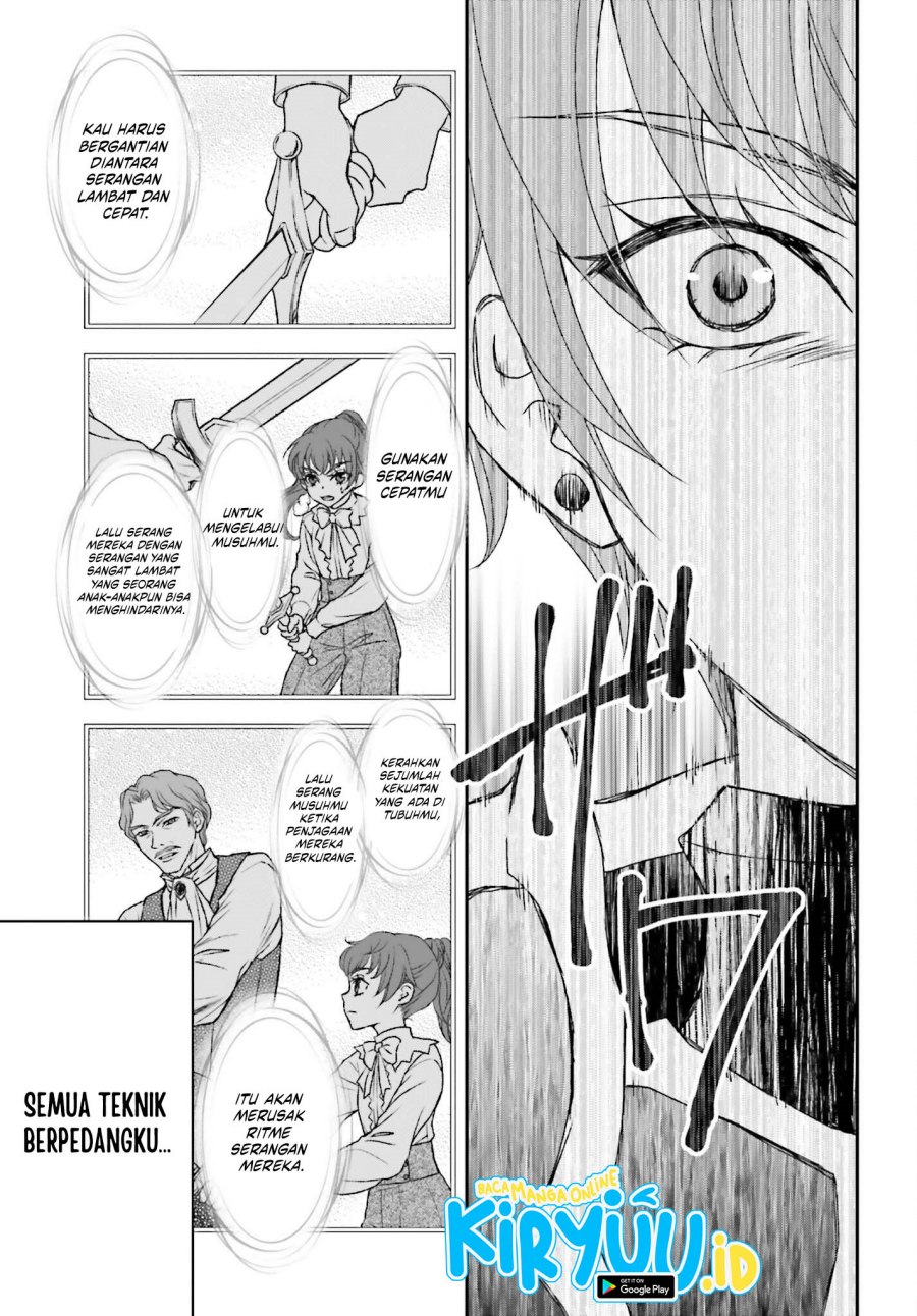Shinigami ni Sodaterareta Shoujo wa Shikkoku no Tsurugi wo Mune ni Idaku Chapter 38 Bahasa Indonesia