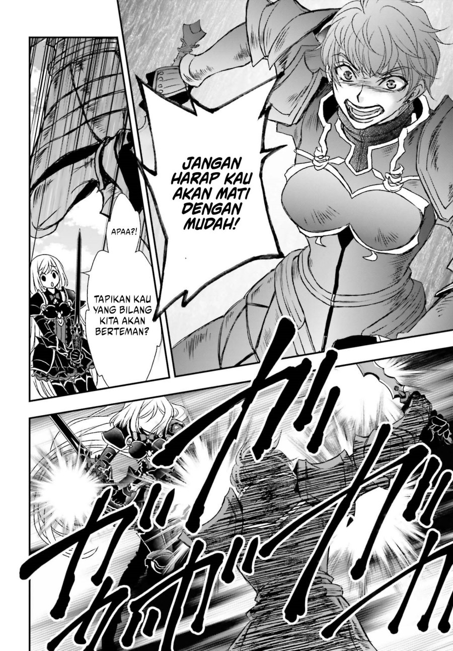 Shinigami ni Sodaterareta Shoujo wa Shikkoku no Tsurugi wo Mune ni Idaku Chapter 38 Bahasa Indonesia