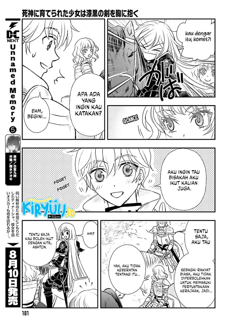 Shinigami ni Sodaterareta Shoujo wa Shikkoku no Tsurugi wo Mune ni Idaku chapter 40