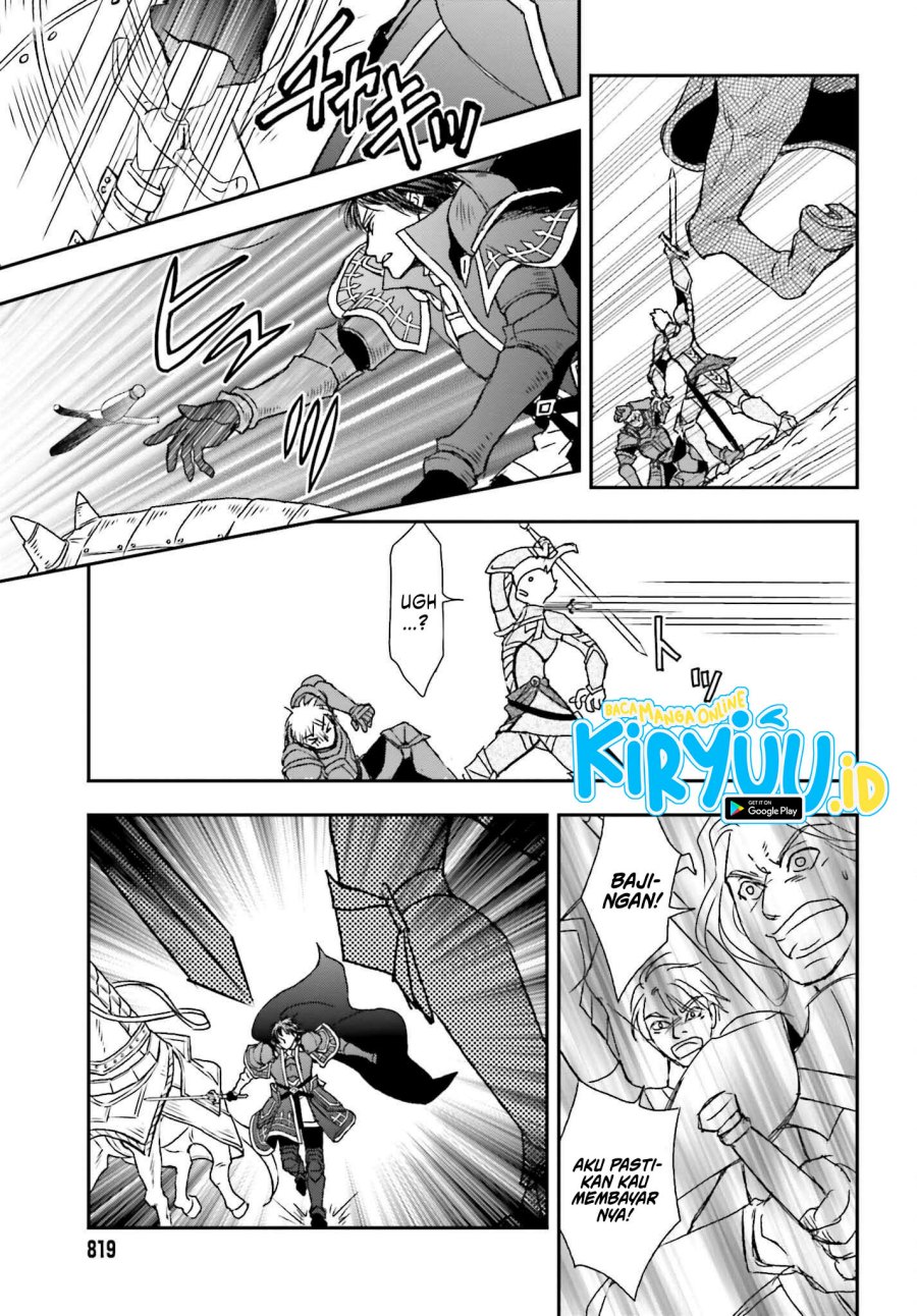 Shinigami ni Sodaterareta Shoujo wa Shikkoku no Tsurugi wo Mune ni Idaku Chapter 45 Bahasa Indonesia