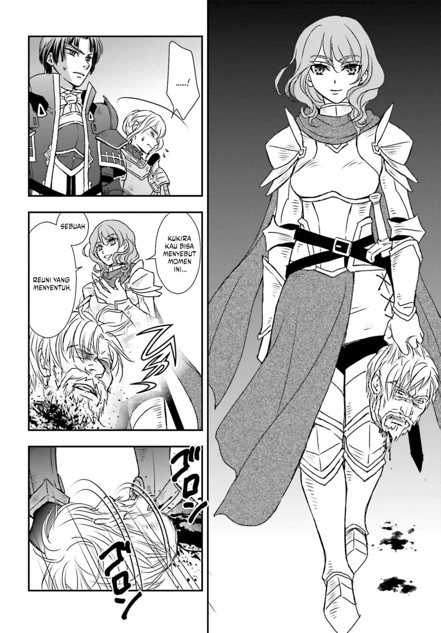 Shinigami ni Sodaterareta Shoujo wa Shikkoku no Tsurugi wo Mune ni Idaku Chapter 45 Bahasa Indonesia