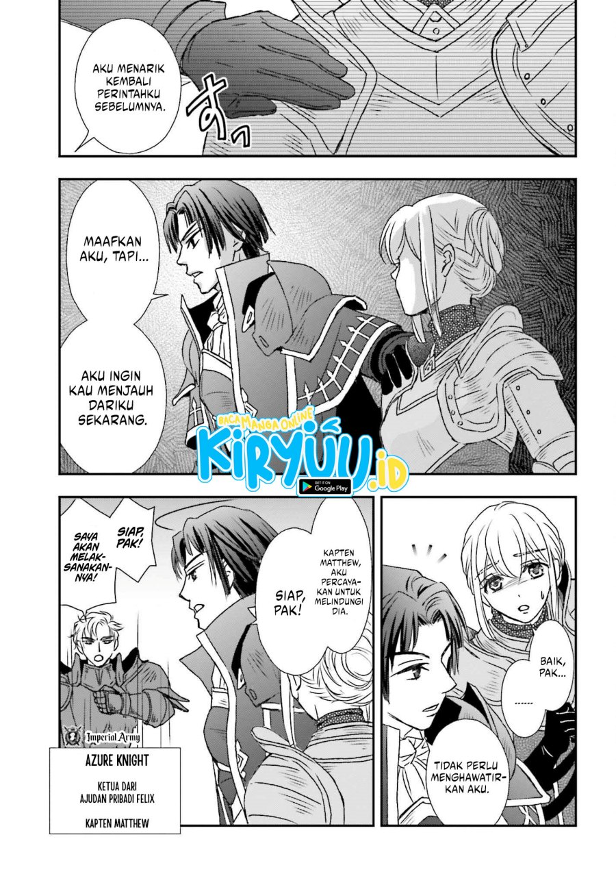 Shinigami ni Sodaterareta Shoujo wa Shikkoku no Tsurugi wo Mune ni Idaku Chapter 45 Bahasa Indonesia