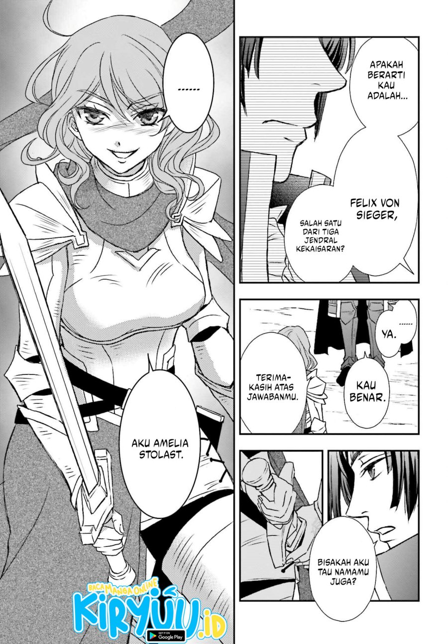 Shinigami ni Sodaterareta Shoujo wa Shikkoku no Tsurugi wo Mune ni Idaku Chapter 45 Bahasa Indonesia