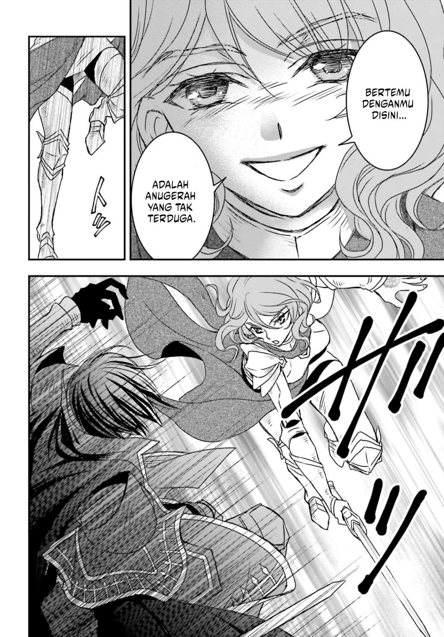 Shinigami ni Sodaterareta Shoujo wa Shikkoku no Tsurugi wo Mune ni Idaku Chapter 45 Bahasa Indonesia