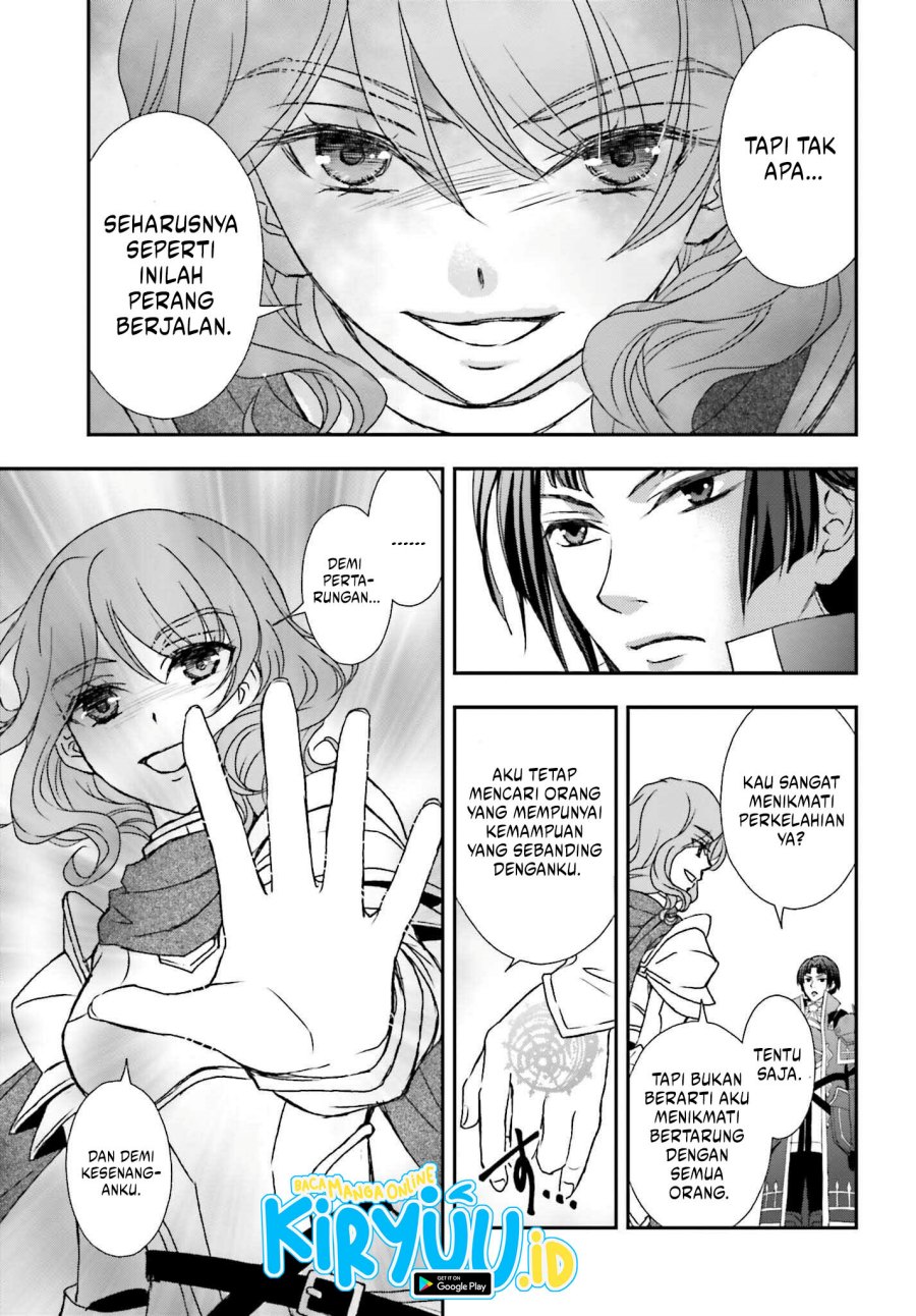 Shinigami ni Sodaterareta Shoujo wa Shikkoku no Tsurugi wo Mune ni Idaku Chapter 45 Bahasa Indonesia