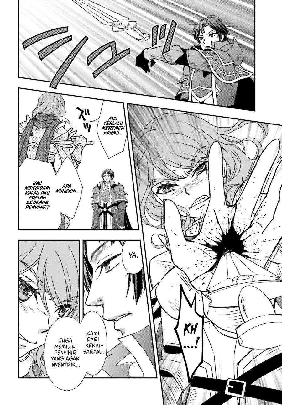 Shinigami ni Sodaterareta Shoujo wa Shikkoku no Tsurugi wo Mune ni Idaku Chapter 45 Bahasa Indonesia