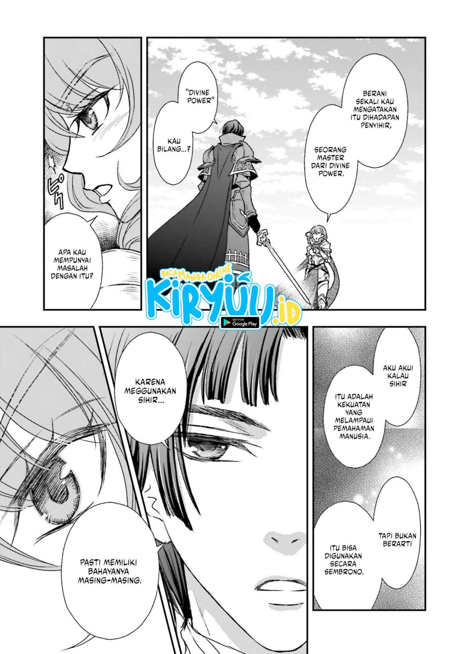 Shinigami ni Sodaterareta Shoujo wa Shikkoku no Tsurugi wo Mune ni Idaku Chapter 45 Bahasa Indonesia