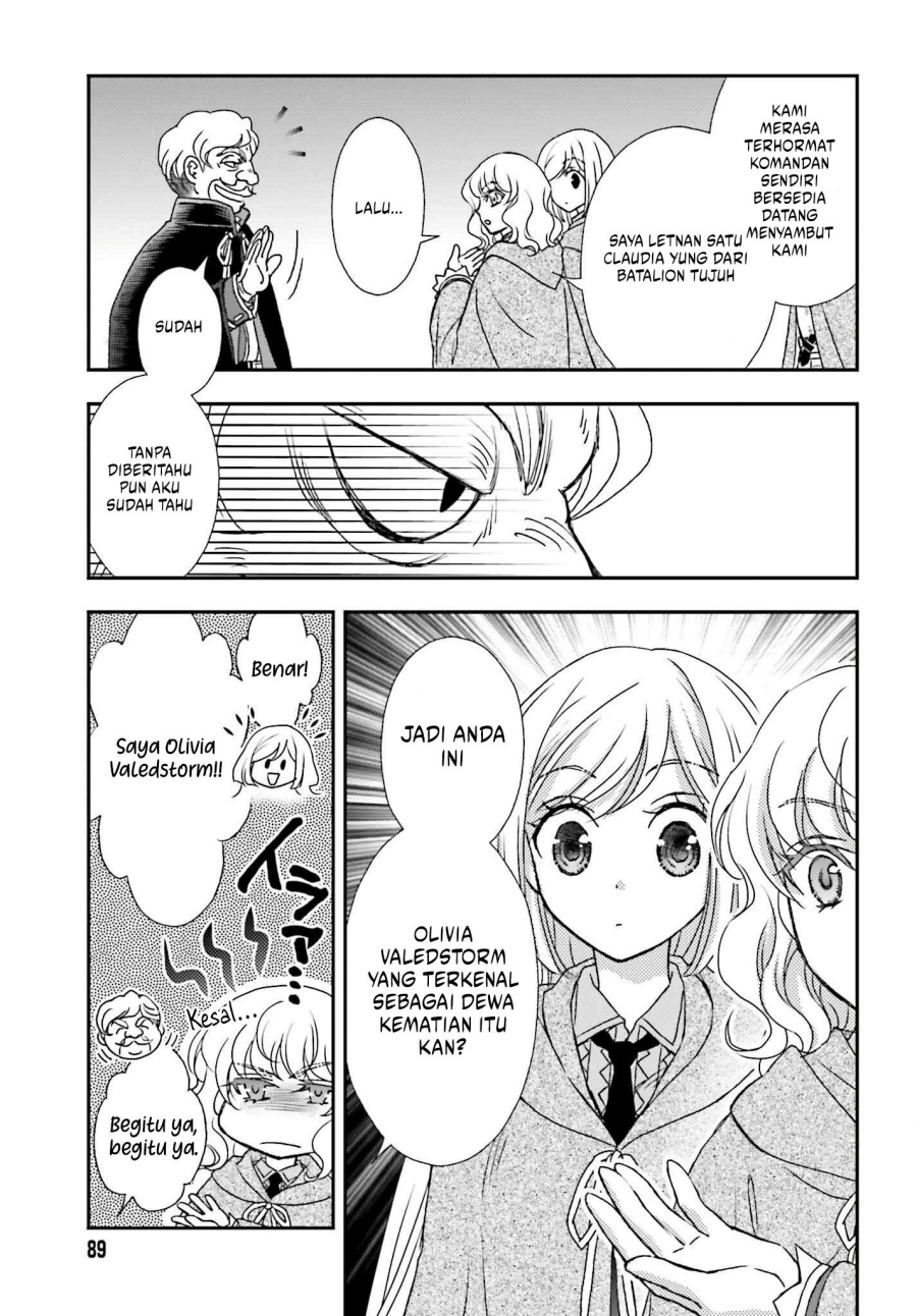 Shinigami ni Sodaterareta Shoujo wa Shikkoku no Tsurugi wo Mune ni Idaku chapter 49