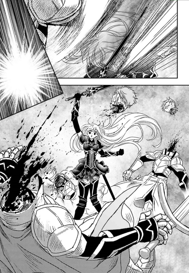 Shinigami ni Sodaterareta Shoujo wa Shikkoku no Tsurugi wo Mune ni Idaku chapter 53