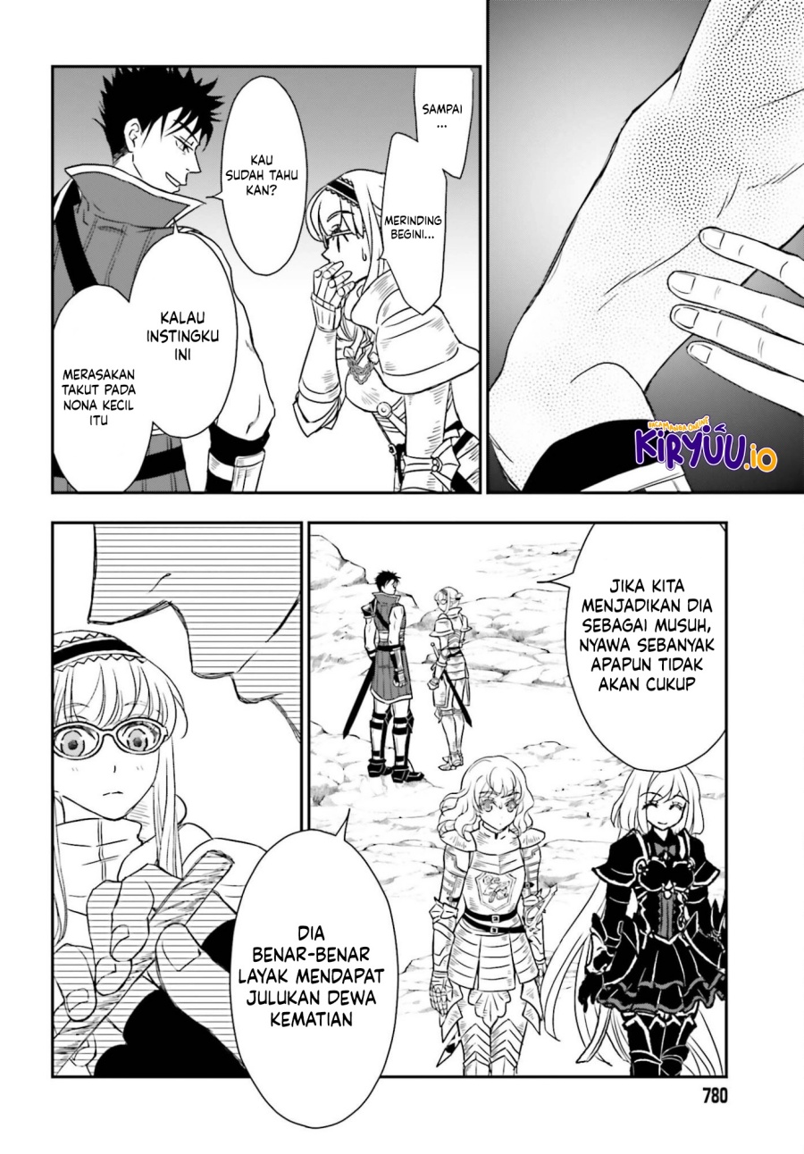 Shinigami Ni Sodaterareta Shoujo Wa Shikkoku No Tsurugi Wo Mune Ni Idaku — Chapter 55.2, halaman 9