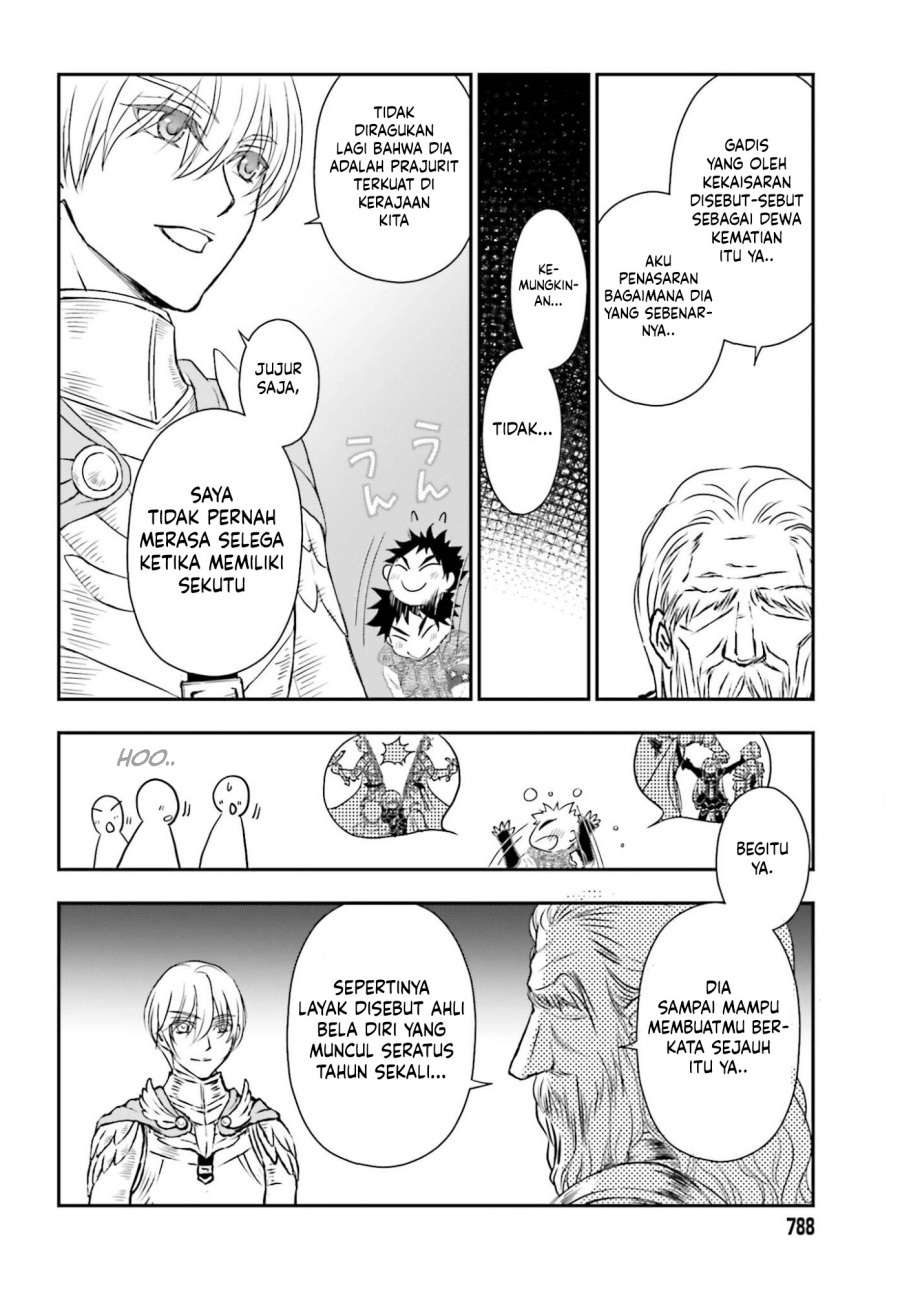Shinigami Ni Sodaterareta Shoujo Wa Shikkoku No Tsurugi Wo Mune Ni Idaku — Chapter 55.2, halaman 17