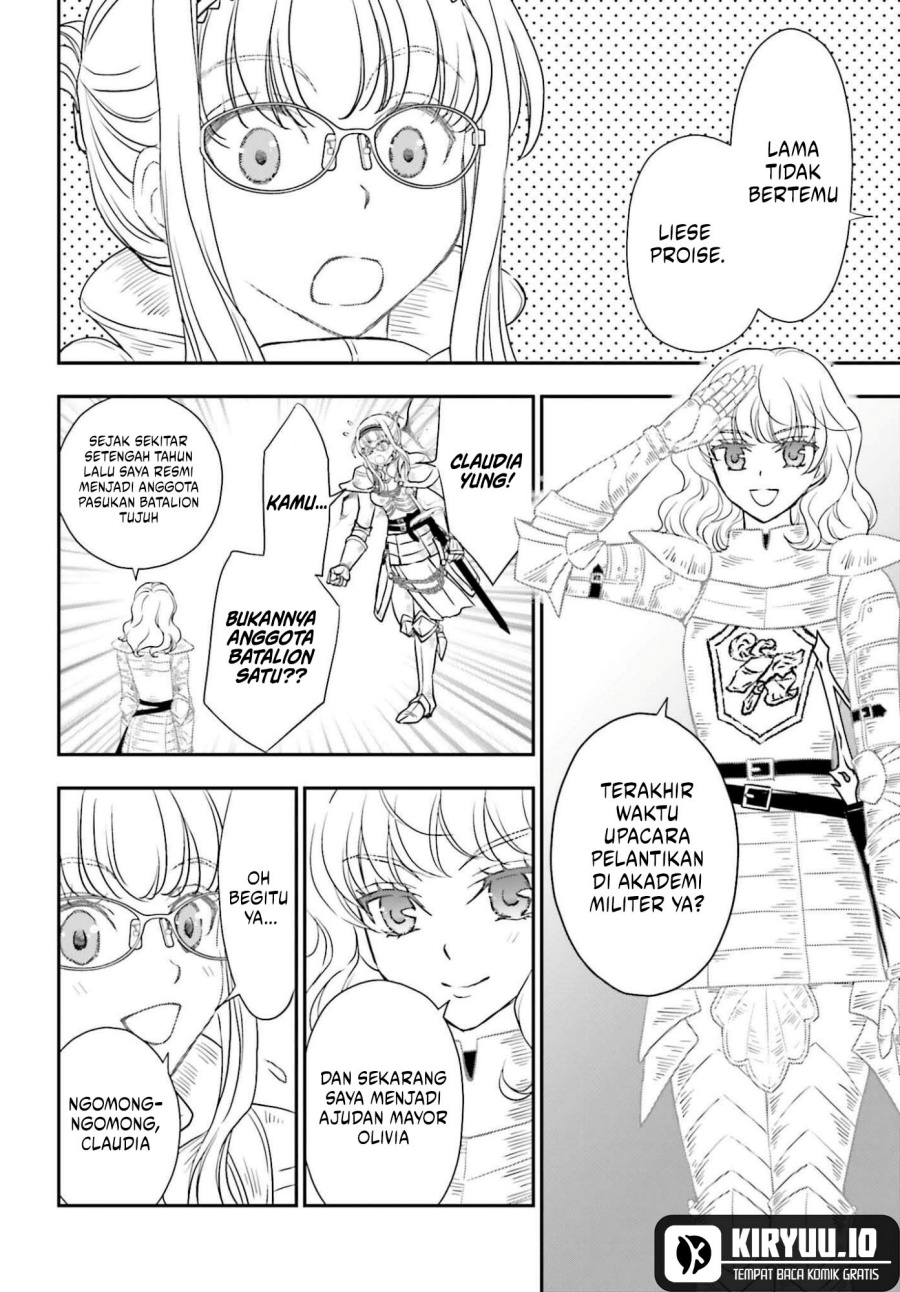 Shinigami ni Sodaterareta Shoujo wa Shikkoku no Tsurugi wo Mune ni Idaku Chapter 55 Bahasa Indonesia