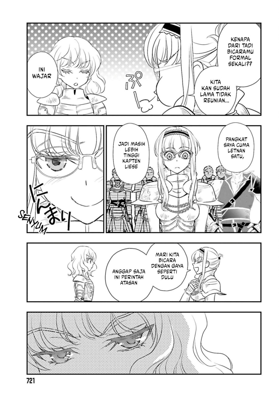 Shinigami ni Sodaterareta Shoujo wa Shikkoku no Tsurugi wo Mune ni Idaku Chapter 55 Bahasa Indonesia