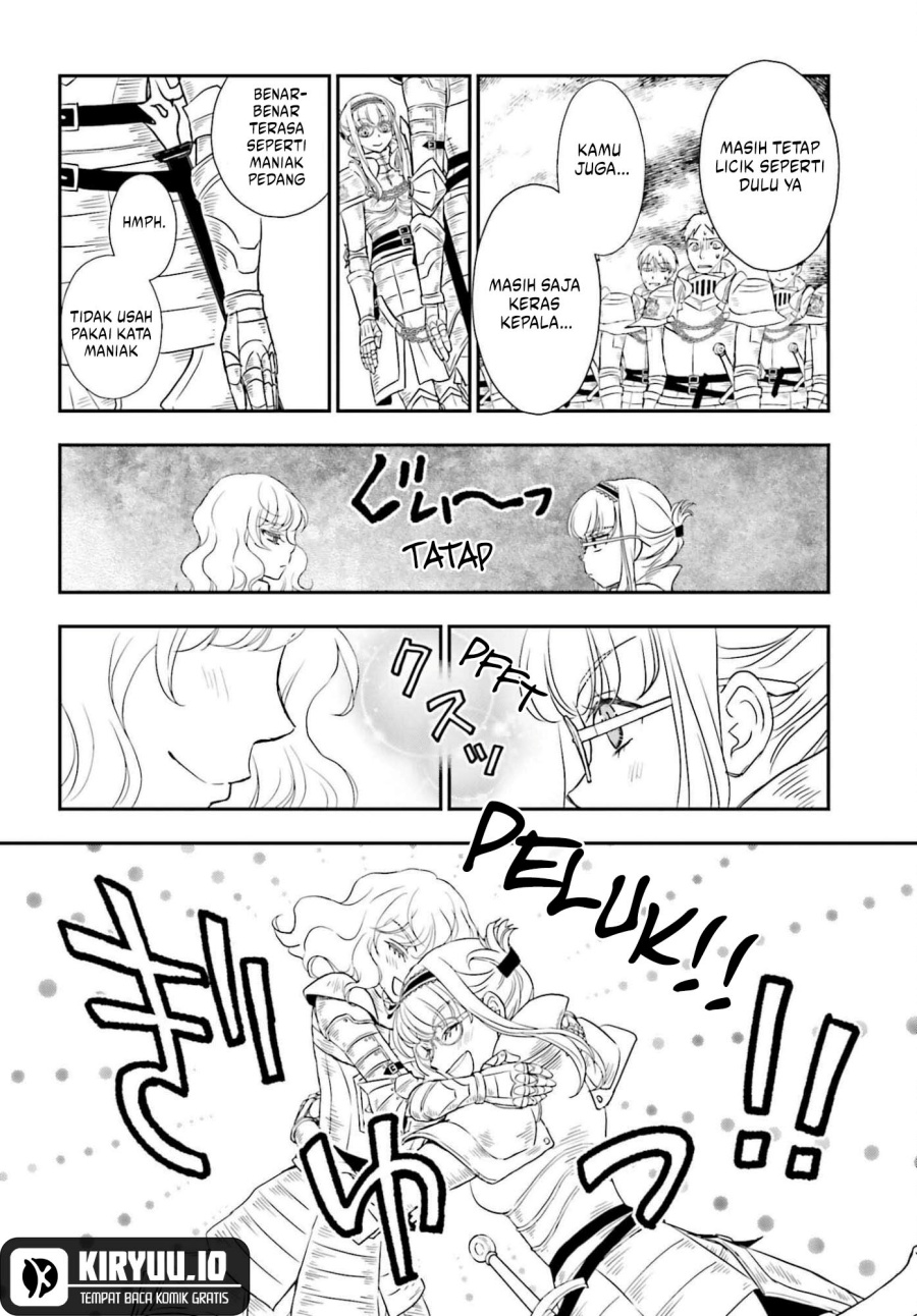 Shinigami ni Sodaterareta Shoujo wa Shikkoku no Tsurugi wo Mune ni Idaku Chapter 55 Bahasa Indonesia