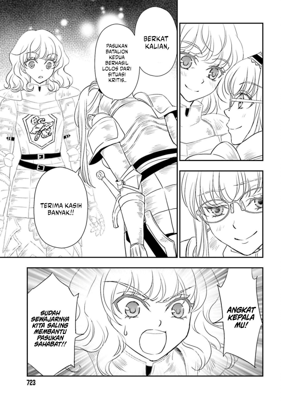 Shinigami ni Sodaterareta Shoujo wa Shikkoku no Tsurugi wo Mune ni Idaku Chapter 55 Bahasa Indonesia