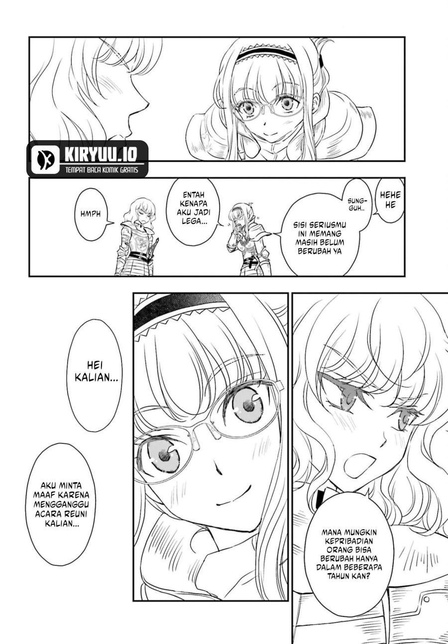 Shinigami ni Sodaterareta Shoujo wa Shikkoku no Tsurugi wo Mune ni Idaku Chapter 55 Bahasa Indonesia