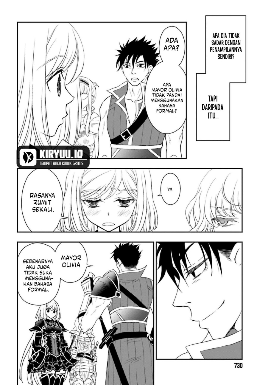 Shinigami ni Sodaterareta Shoujo wa Shikkoku no Tsurugi wo Mune ni Idaku Chapter 55 Bahasa Indonesia