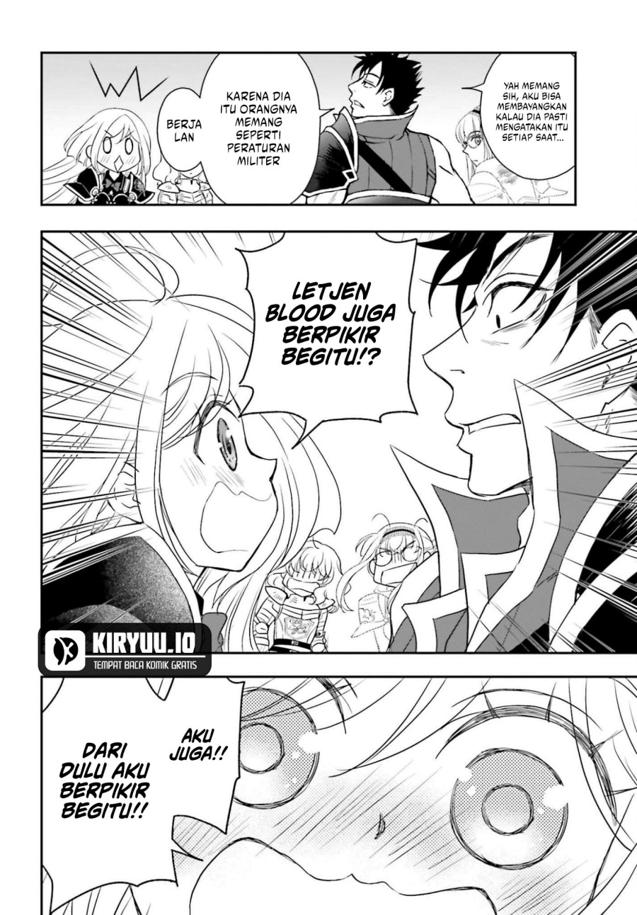 Shinigami ni Sodaterareta Shoujo wa Shikkoku no Tsurugi wo Mune ni Idaku Chapter 55 Bahasa Indonesia