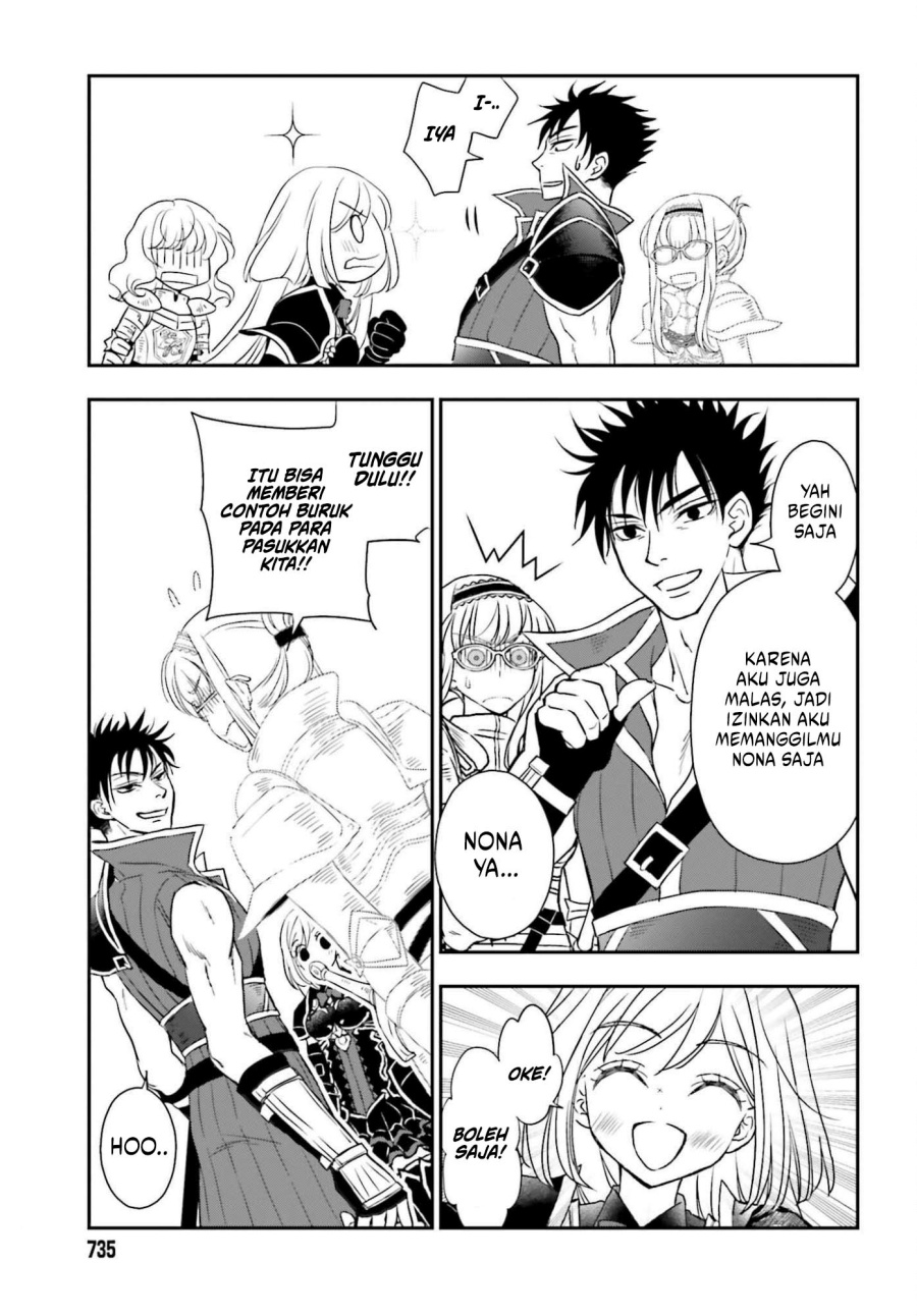 Shinigami ni Sodaterareta Shoujo wa Shikkoku no Tsurugi wo Mune ni Idaku Chapter 55 Bahasa Indonesia