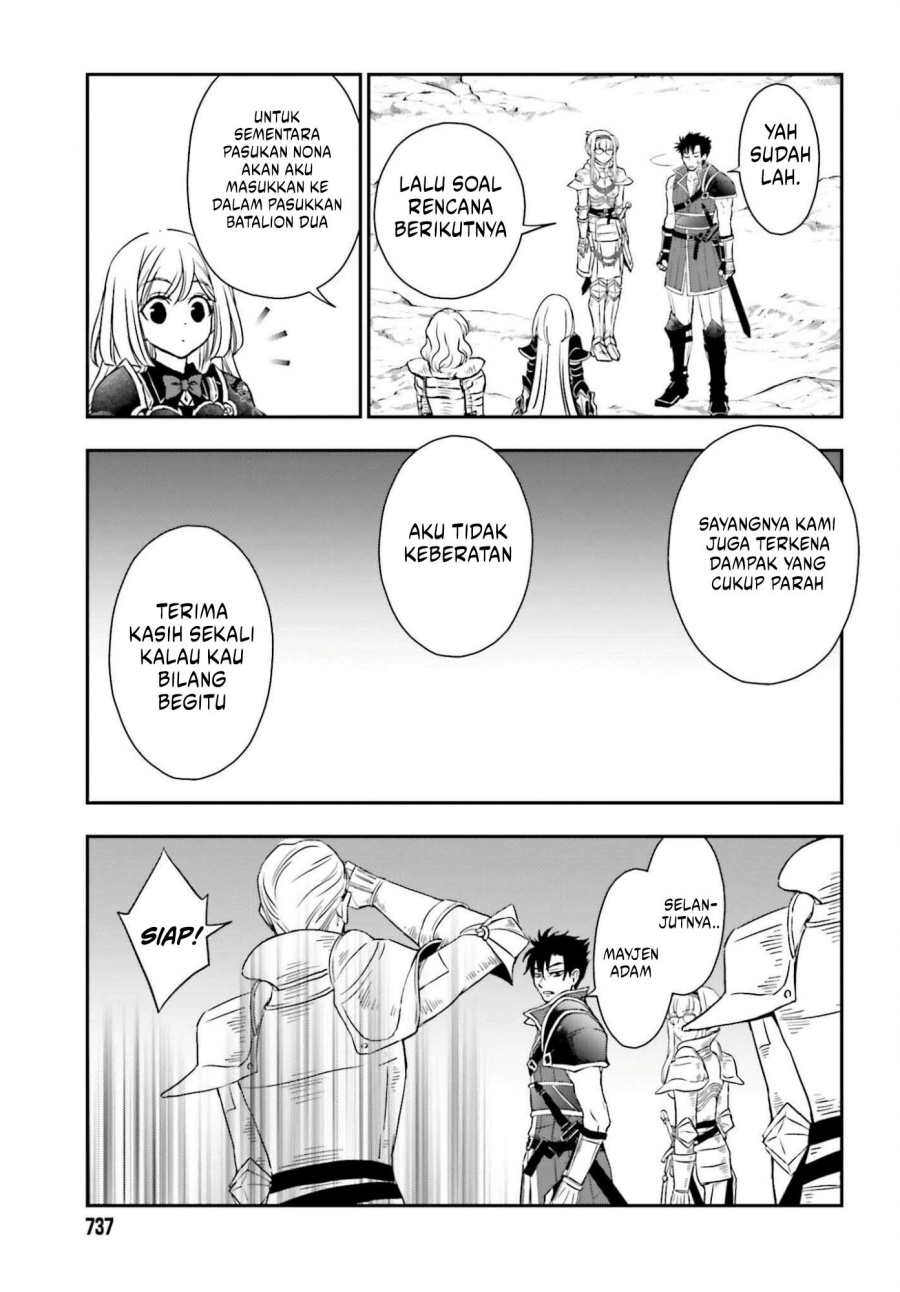 Shinigami ni Sodaterareta Shoujo wa Shikkoku no Tsurugi wo Mune ni Idaku Chapter 55 Bahasa Indonesia