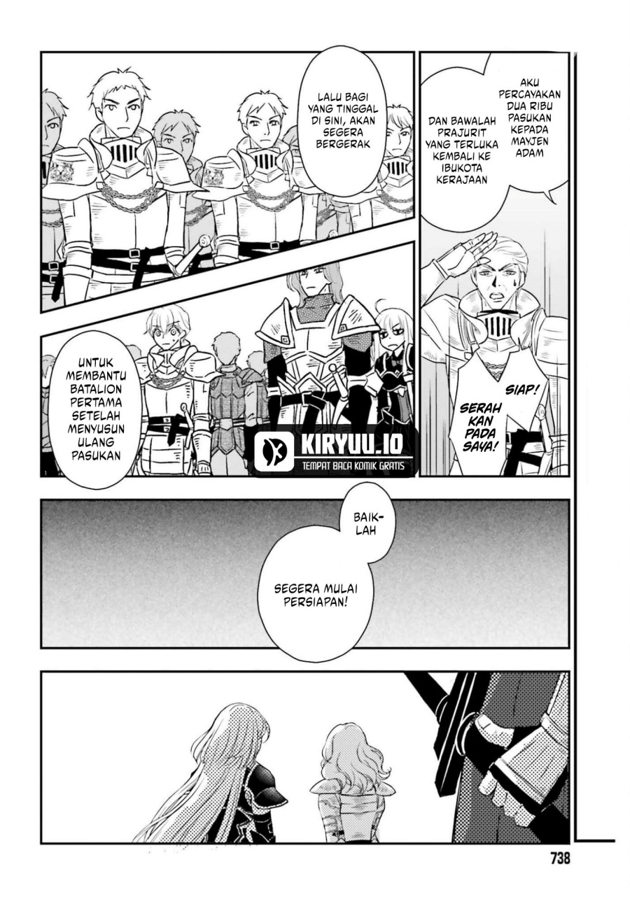 Shinigami ni Sodaterareta Shoujo wa Shikkoku no Tsurugi wo Mune ni Idaku Chapter 55 Bahasa Indonesia