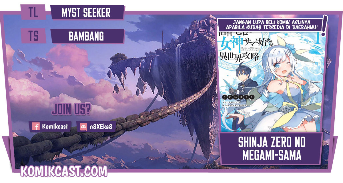 Shinja Zero no Megami-sama to Hajimeru Isekai Kouryaku Chapter 13 Bahasa Indonesia