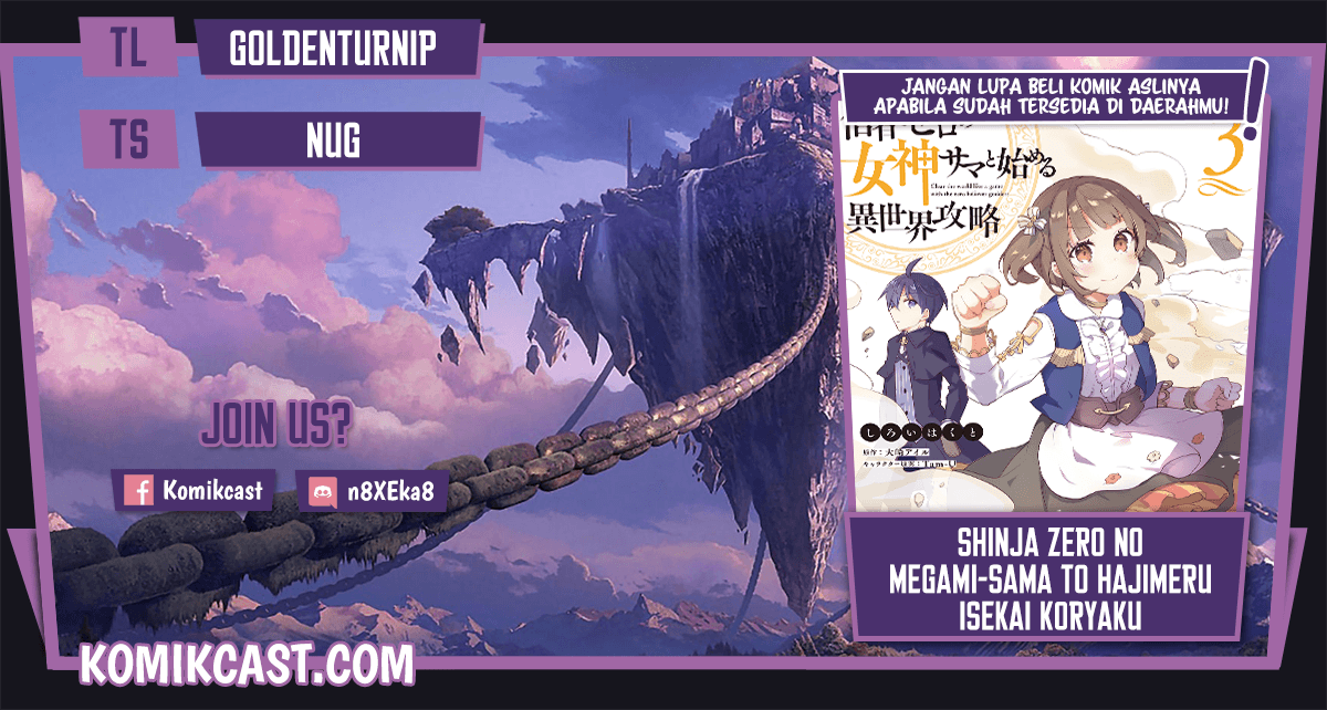 Shinja Zero no Megami-sama to Hajimeru Isekai Kouryaku Chapter 18 Bahasa Indonesia