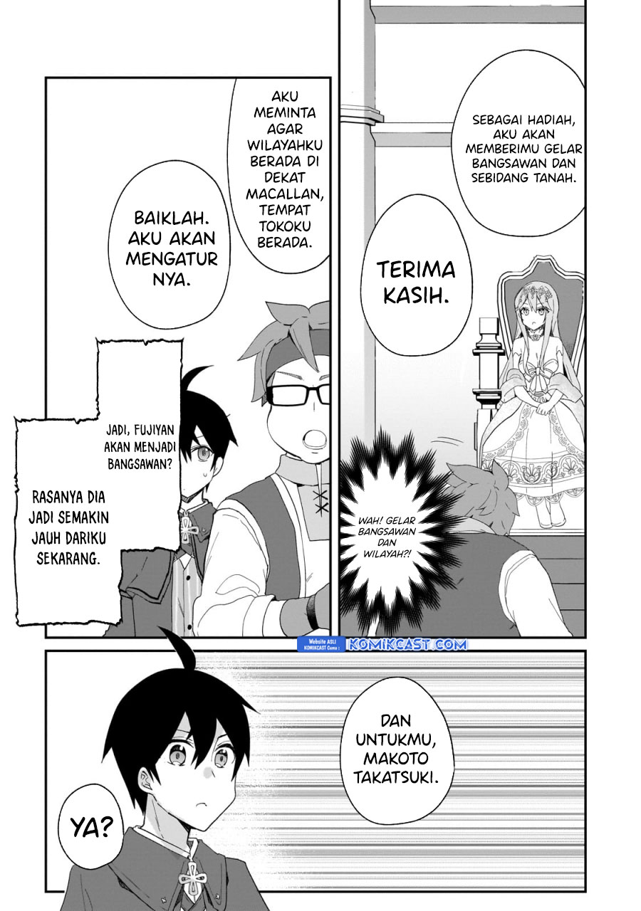 Shinja Zero no Megami-sama to Hajimeru Isekai Kouryaku Chapter 34 Bahasa Indonesia